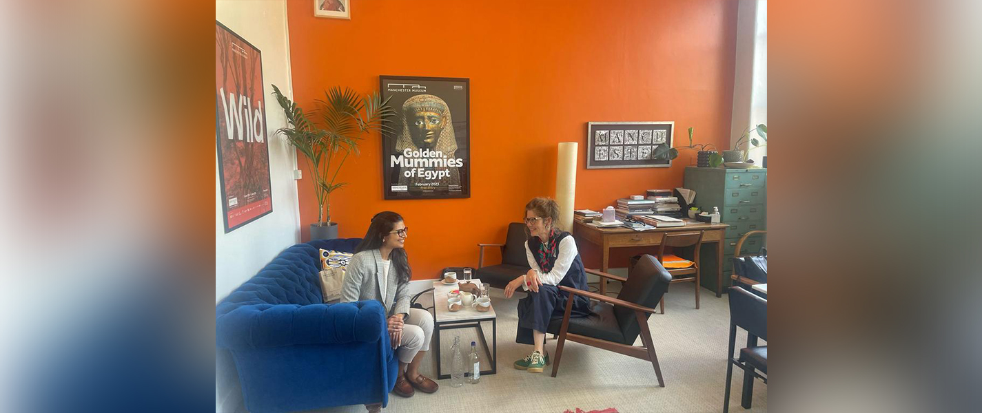 CG meets Ms. Esme Ward, Director of the Manchester Museum