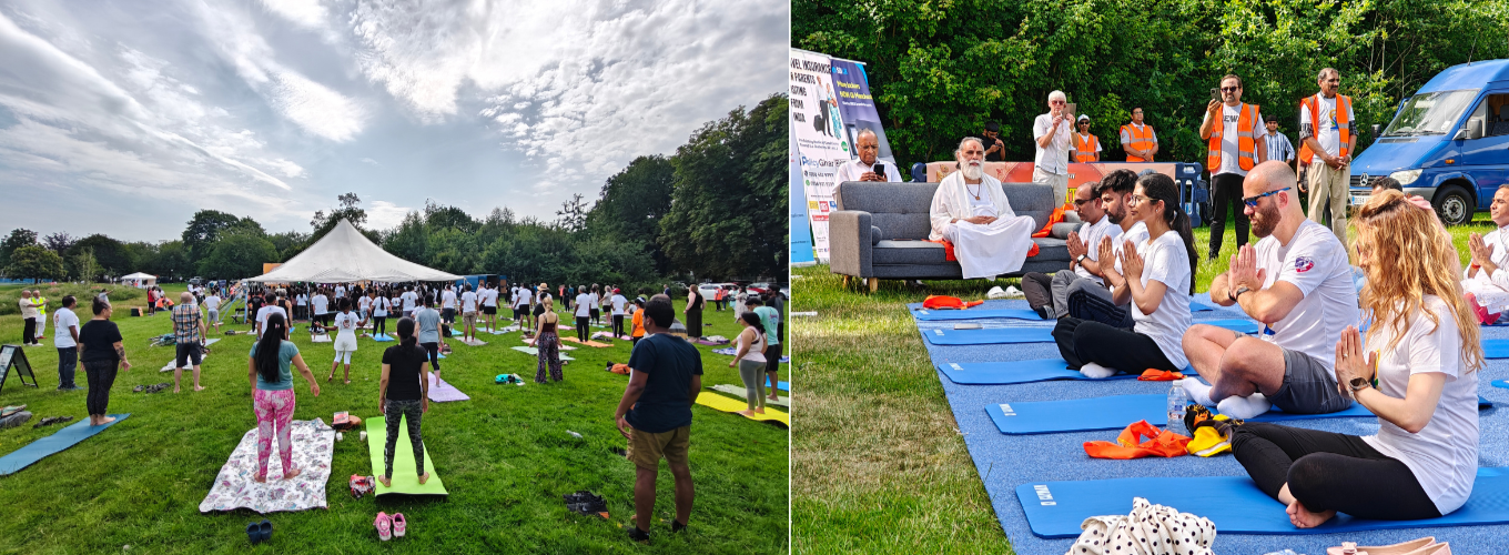 International Day Of Yoga 2025 was celebrated with great fervour at Manchester's Chorlton Park.