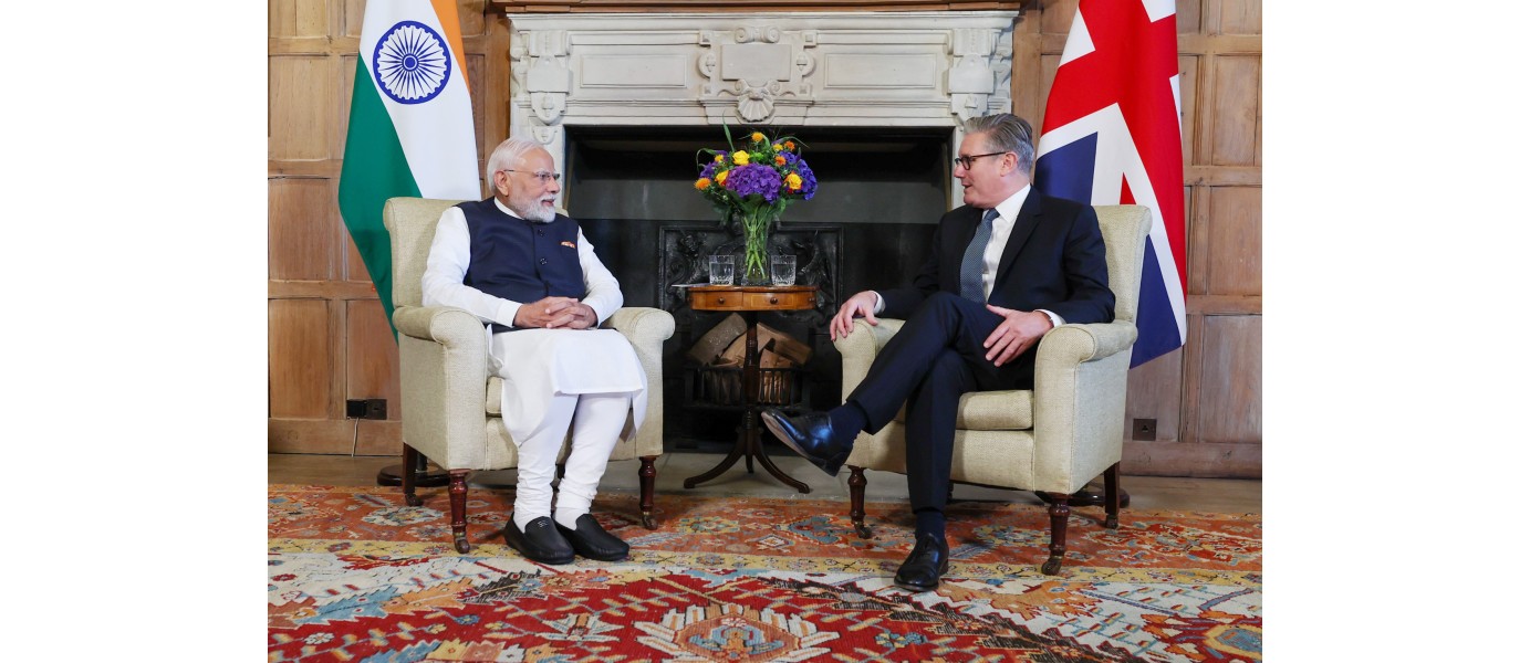 Hon'ble Prime Minister Narendra Modi and Hon'ble Prime Minister Keir Starmer discussed their shared commitment to deepen India-UK strategic ties at Chequers, UK.